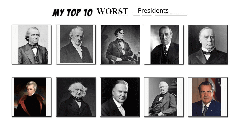 Exploring the Legacy of the Worst U.S. Presidents
